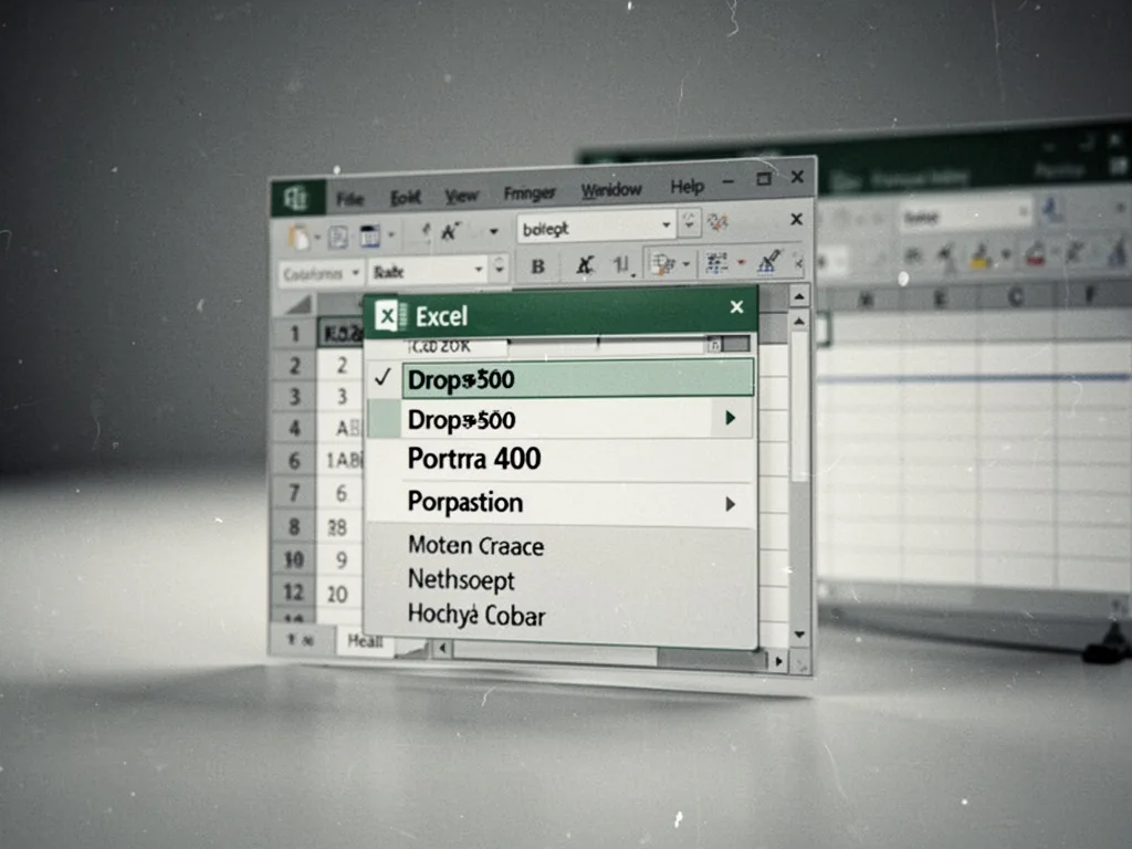 Excel Dropdown-Menü erstellen: Schritt für Schritt (2026)