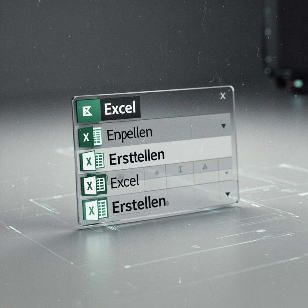 Dropdown Excel erstellen: Schritt für Schritt zur Auswahlliste
