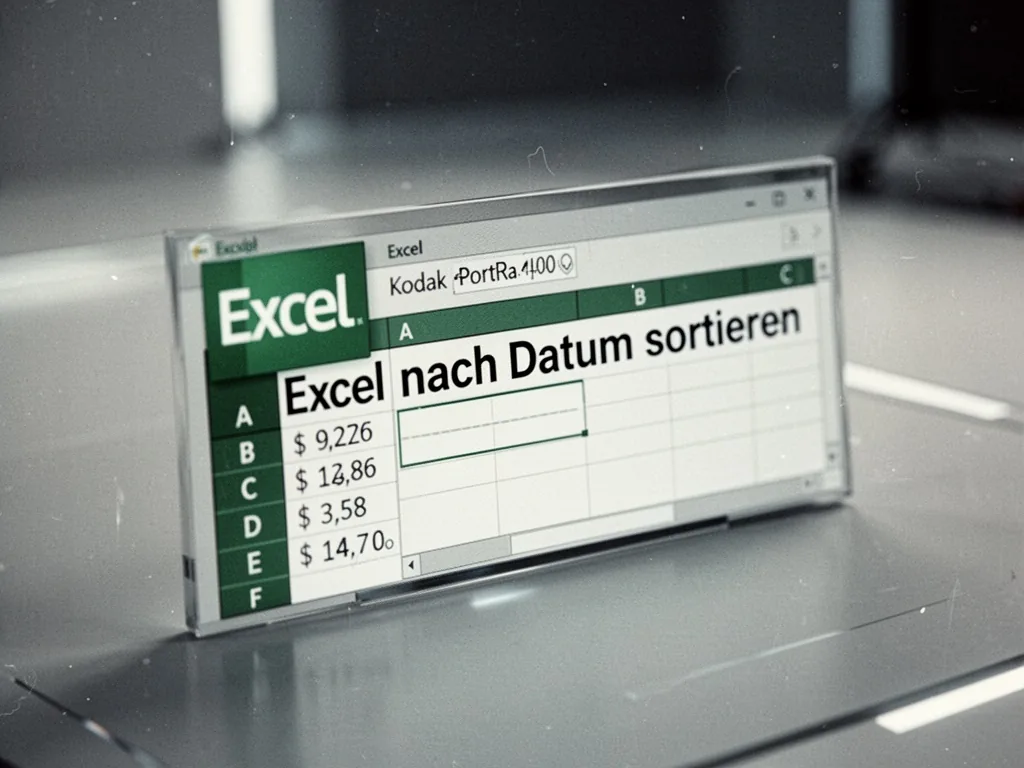 Excel nach Datum sortieren: Der praktische Leitfaden 2026