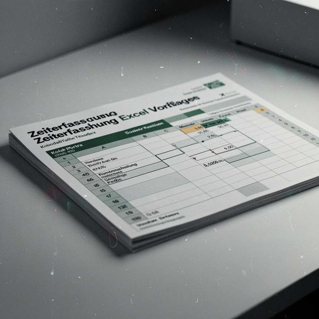 Zeiterfassung mit Excel-Vorlage kostenlos: Die beste Lösung für 2026